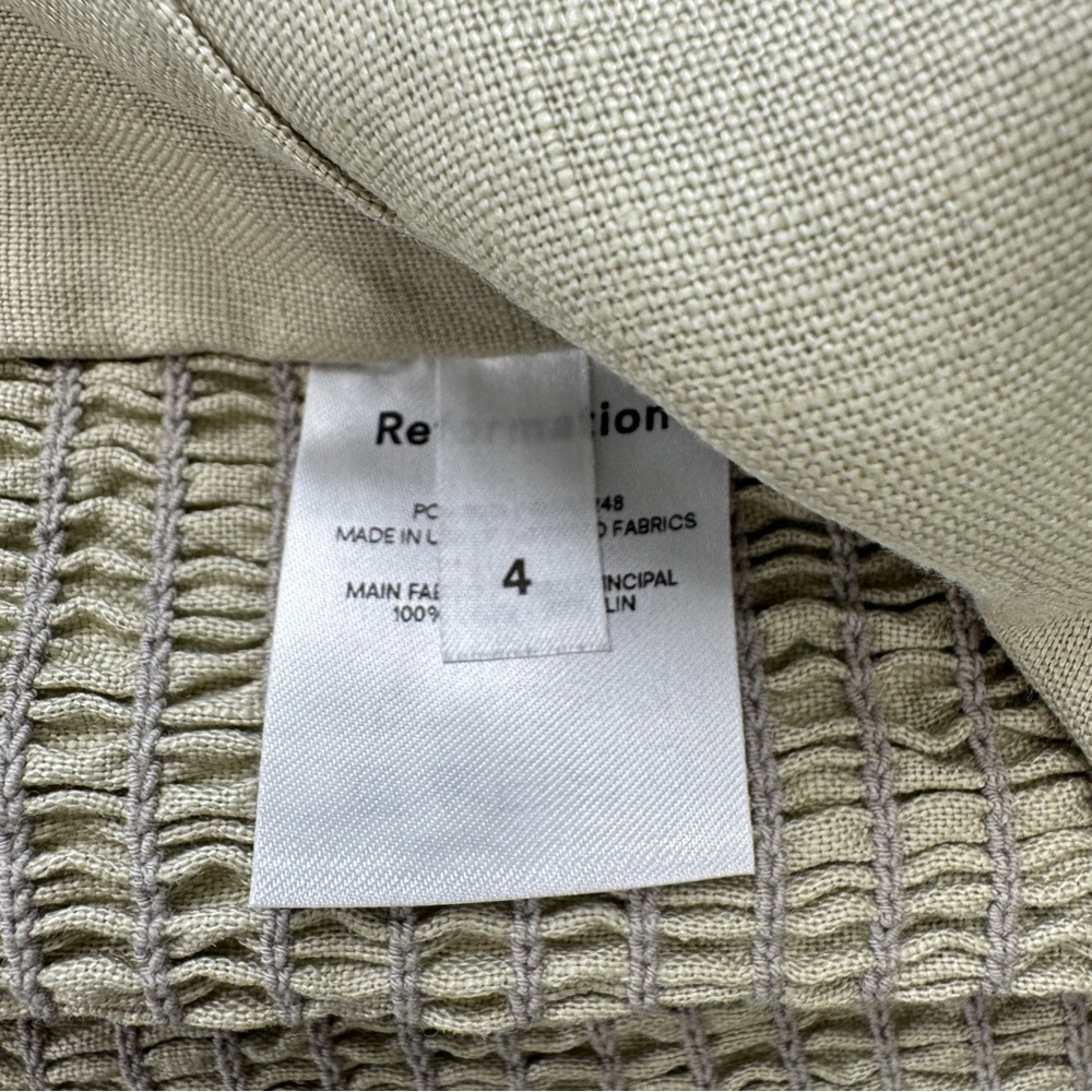 Reformation Maryland Linen Top NWT - Picture 8 of 12